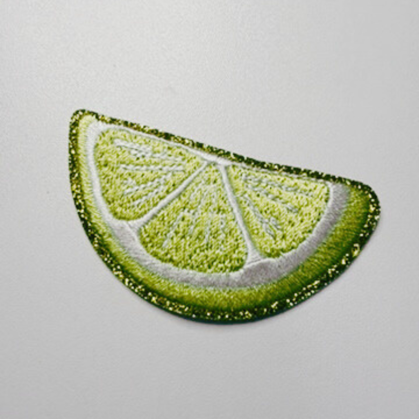 2.5" LEMON - Embroidered Hat Patch