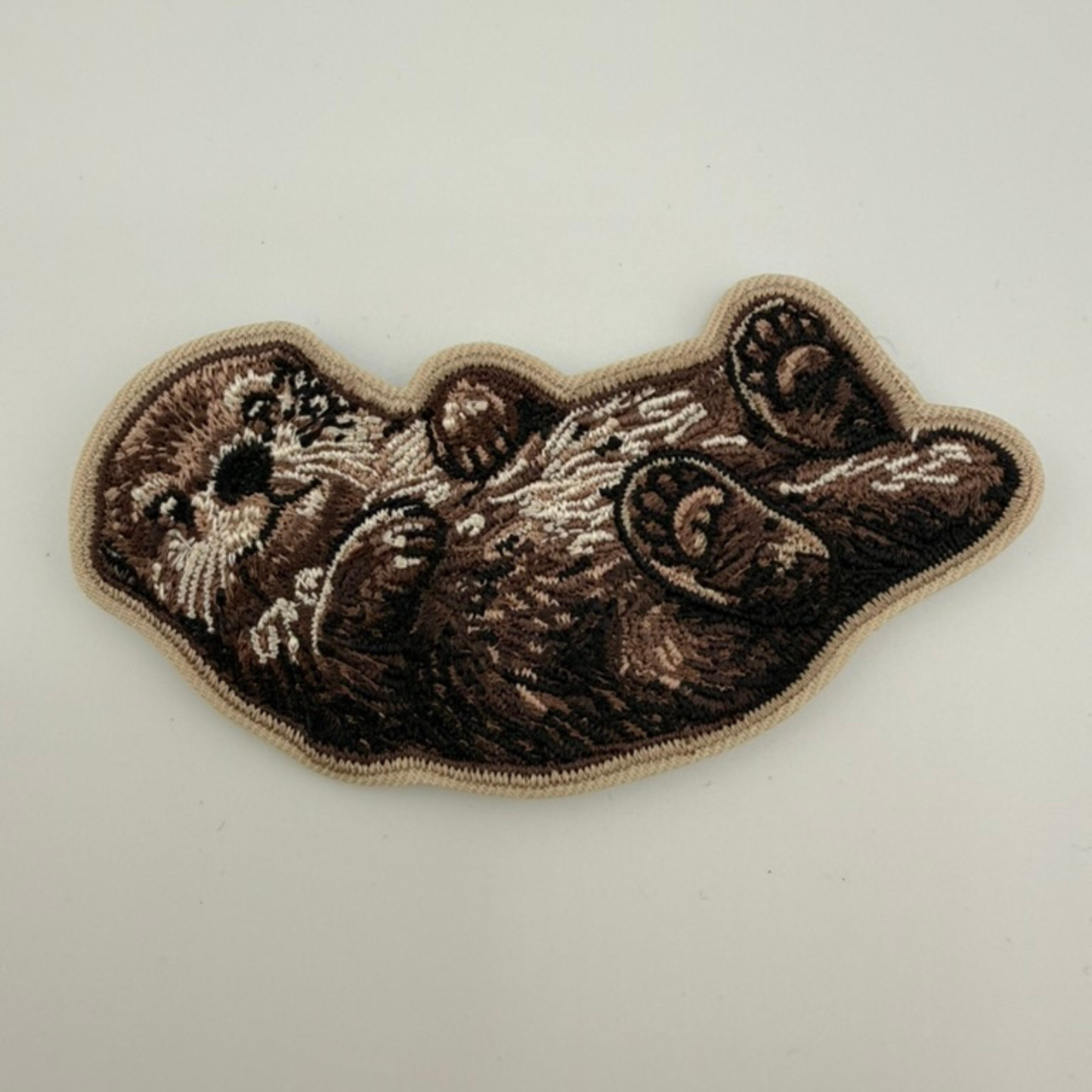 3" OTTER - Embroidered Hat Patch
