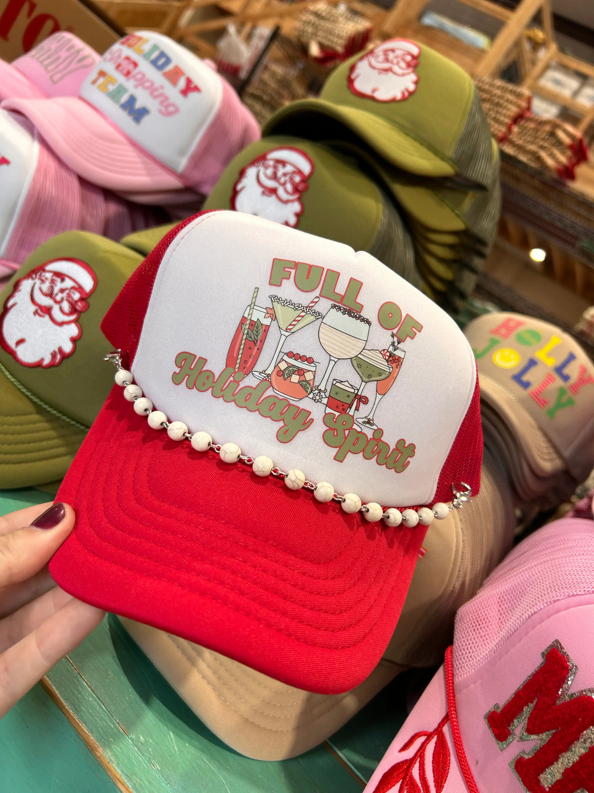 Full of Holiday Spirit Trucker