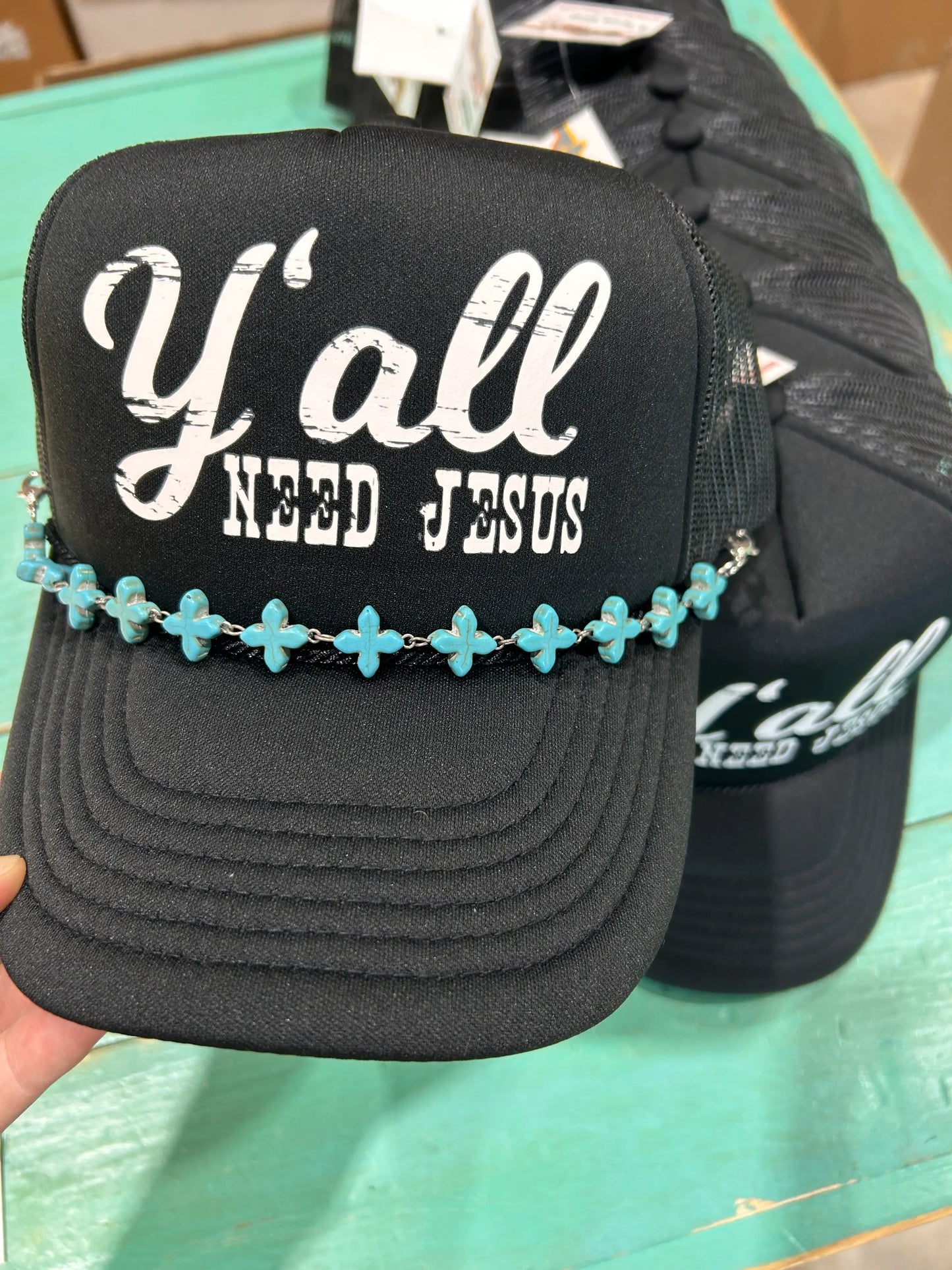 Yall Need Jesus Trucker Hat