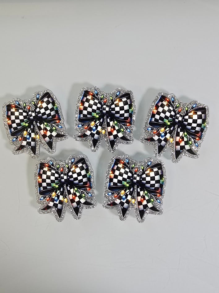 Bogg Bag Charms - Holiday Bowtie