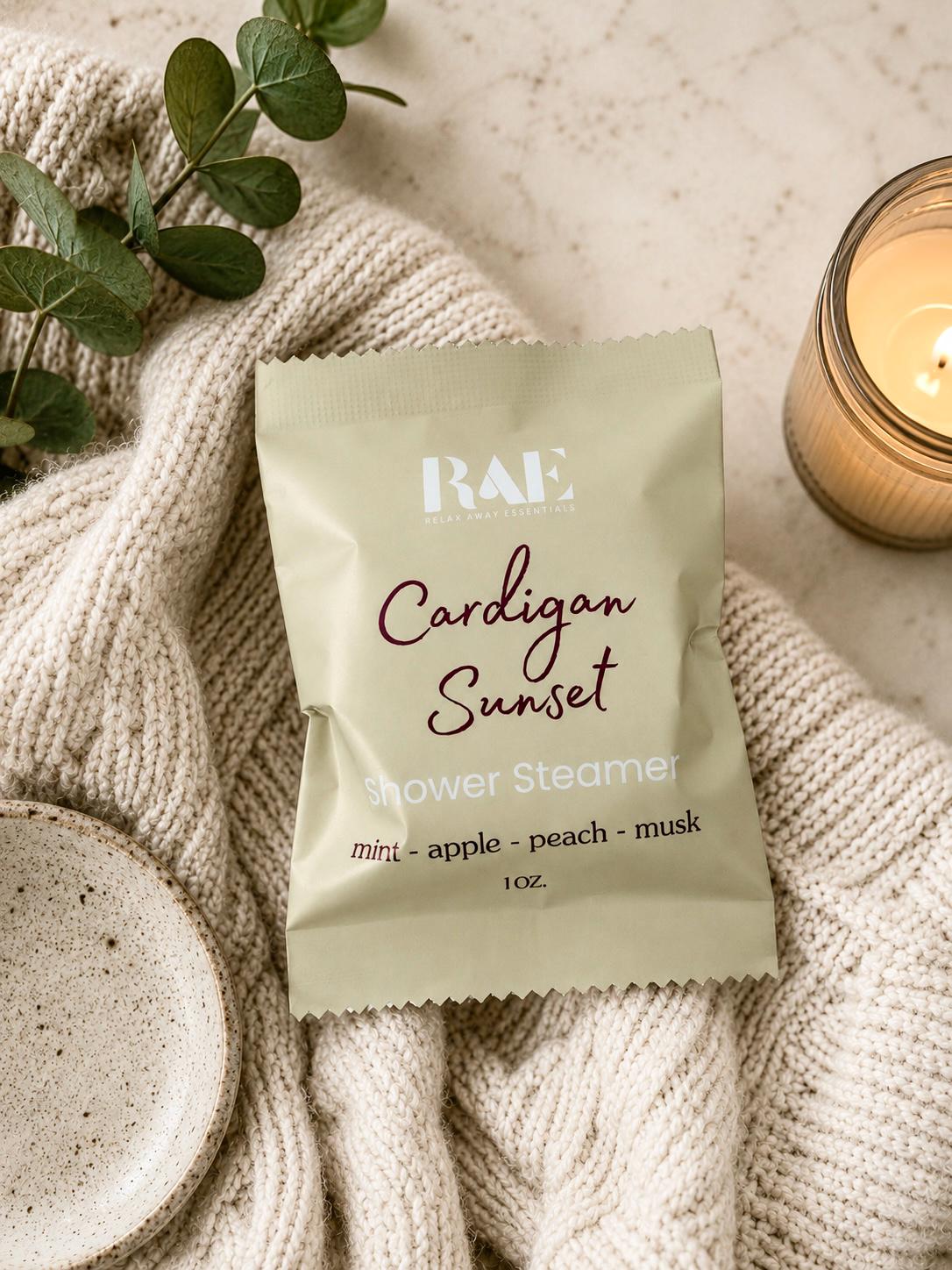 Cardigan Sunset Shower Steamer | Single Steamer | Fall Scent | Autumn | Spa Gift | Shower Bomb | Aromatherapy