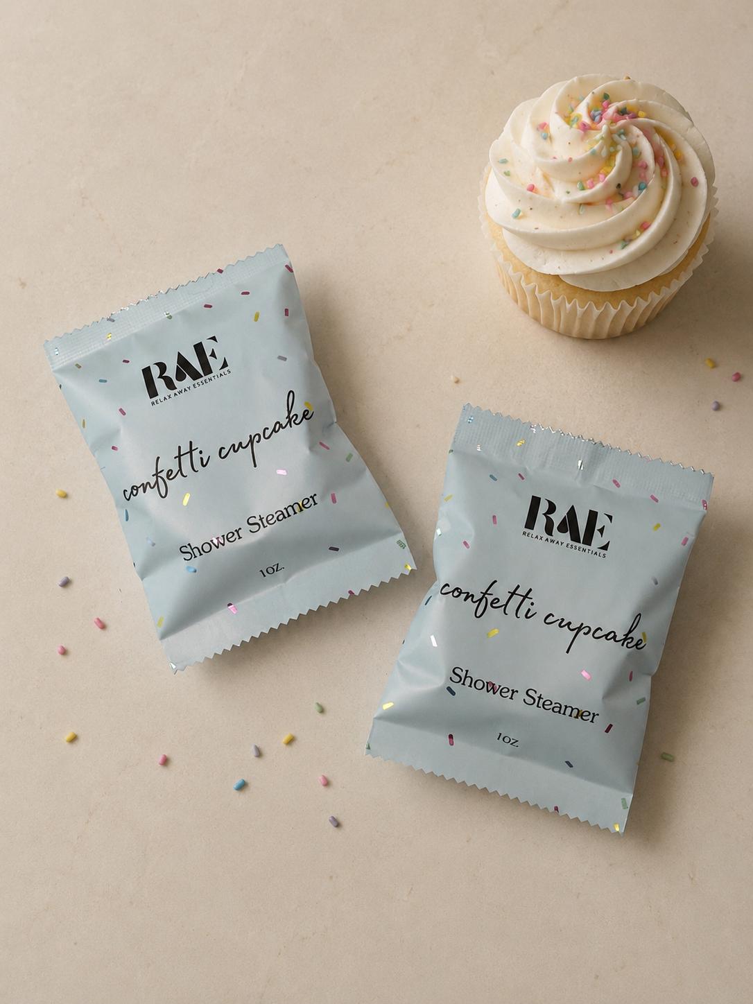 Confetti Cupcake Shower Steamer | Spa Gift | Birthday Gift | Party Favors