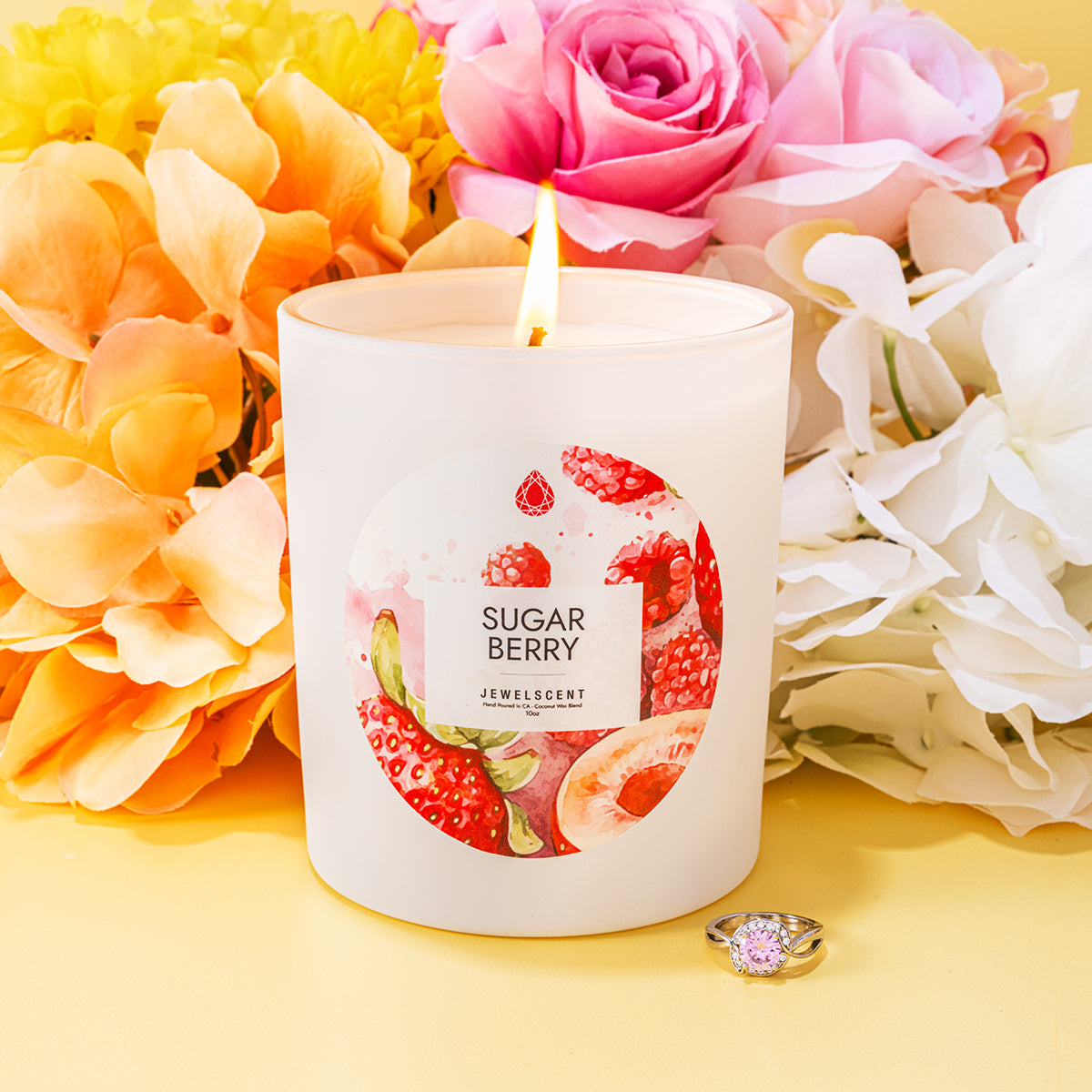 Sugar Berry 10oz Signature Jewelry Candle