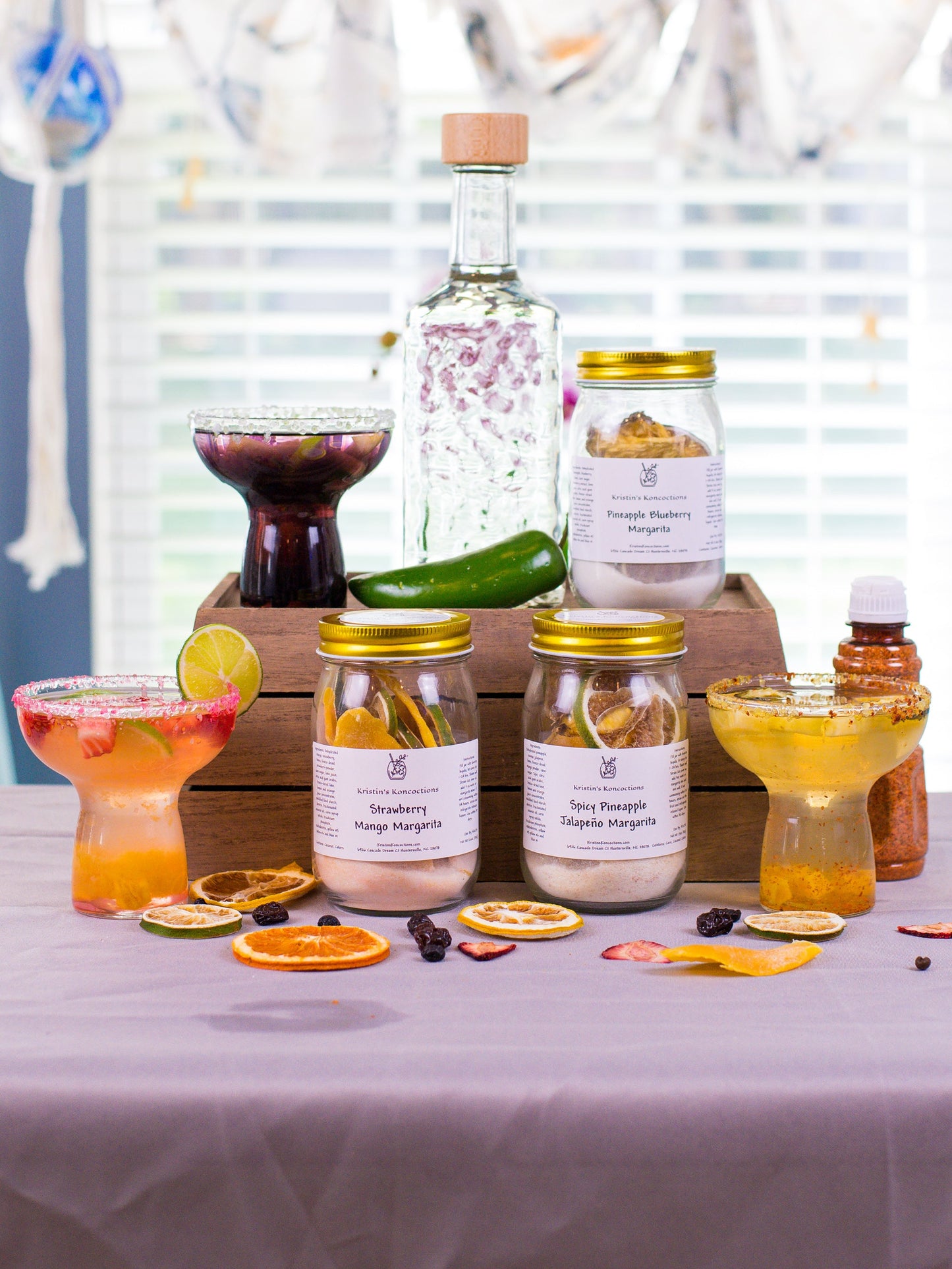 Margarita Cocktail Kit – Handmade Tequila Infusion Gift for Margarita Lovers