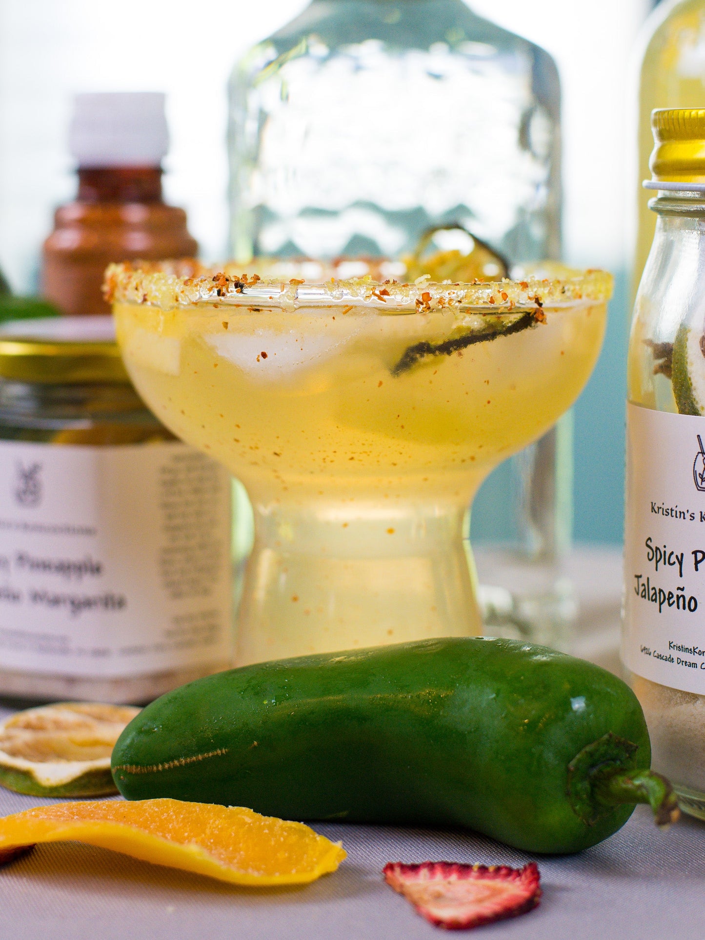 Margarita Cocktail Kit – Handmade Tequila Infusion Gift for Margarita Lovers