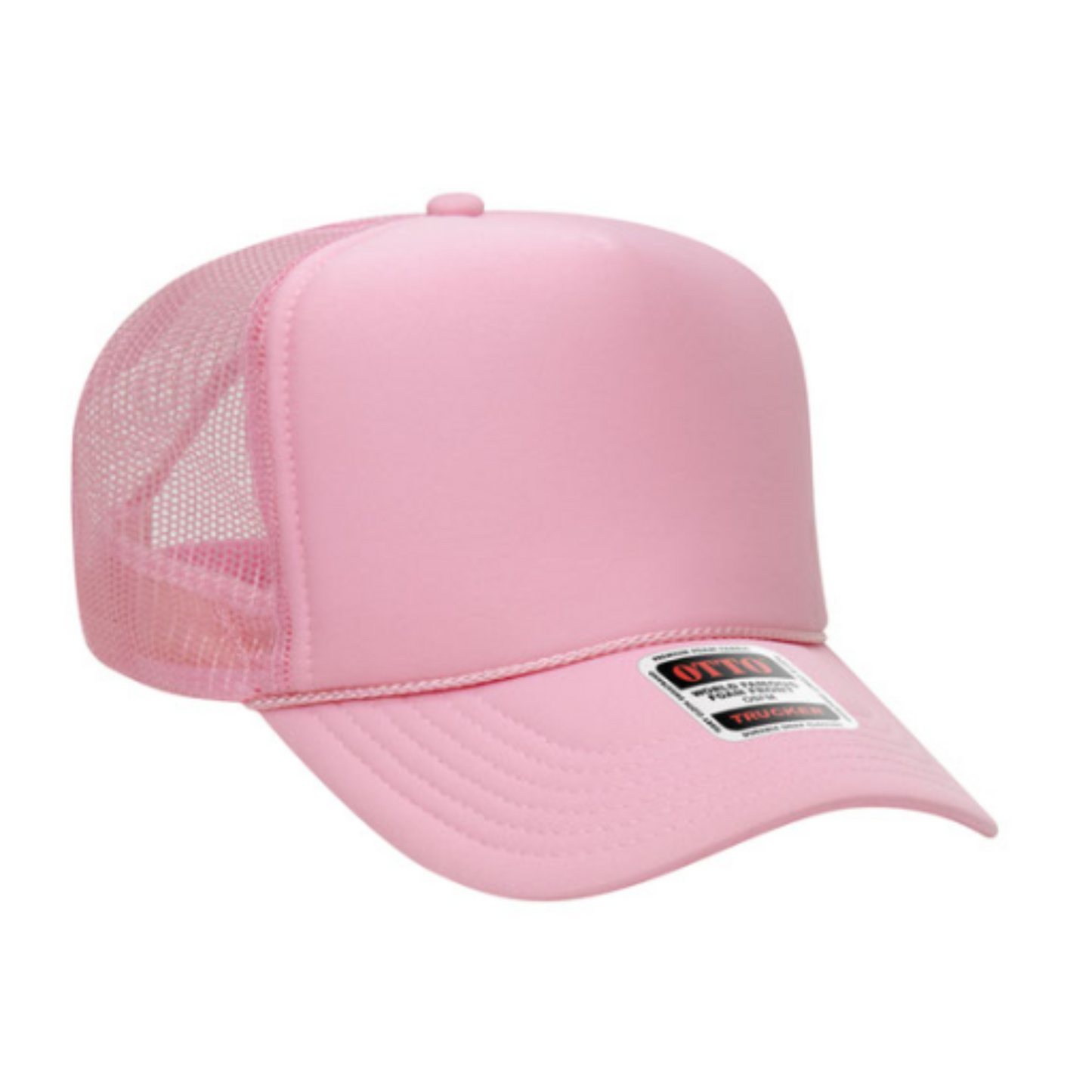 BLANK OTTO TRUCKER HAT -  Choose from available Colors (STYLE #: 39-165)
