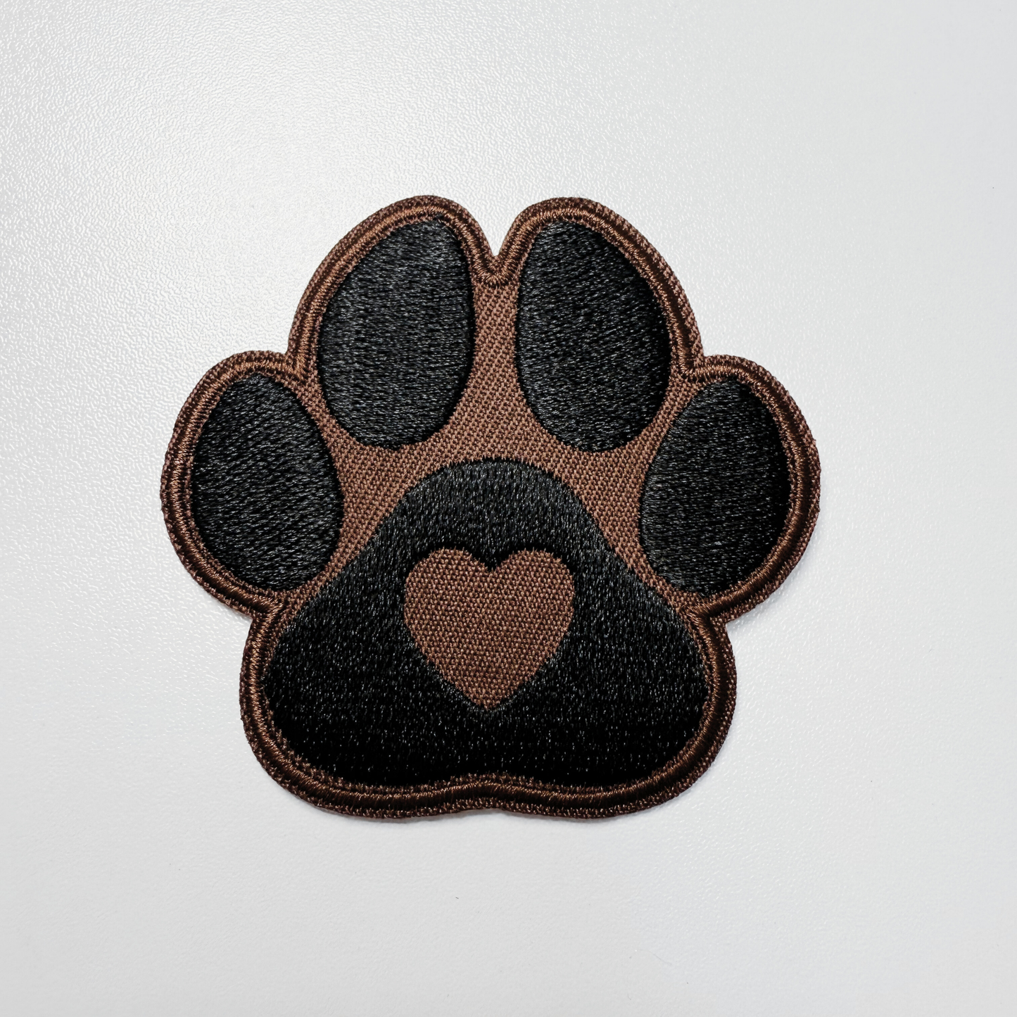2.5" Paw Print  -  Embroidered Hat Patch