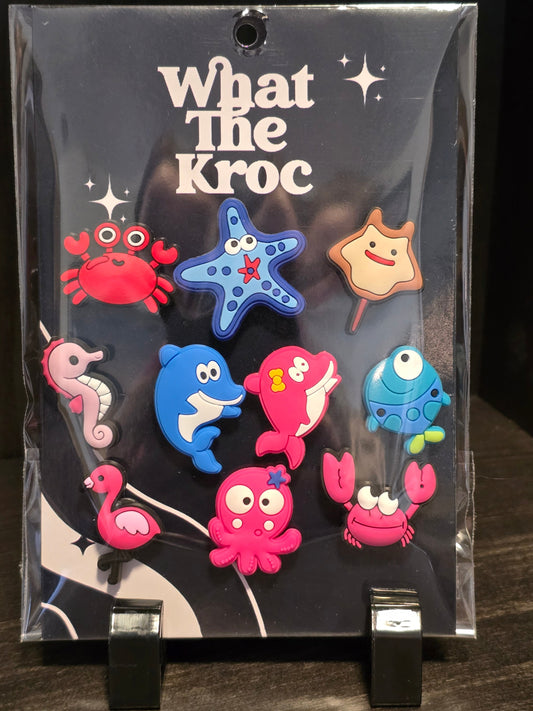 Sea Animals Shoe Charm Bundle 2