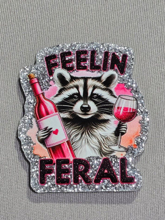 Feelin Feral Bogg Bag Charm