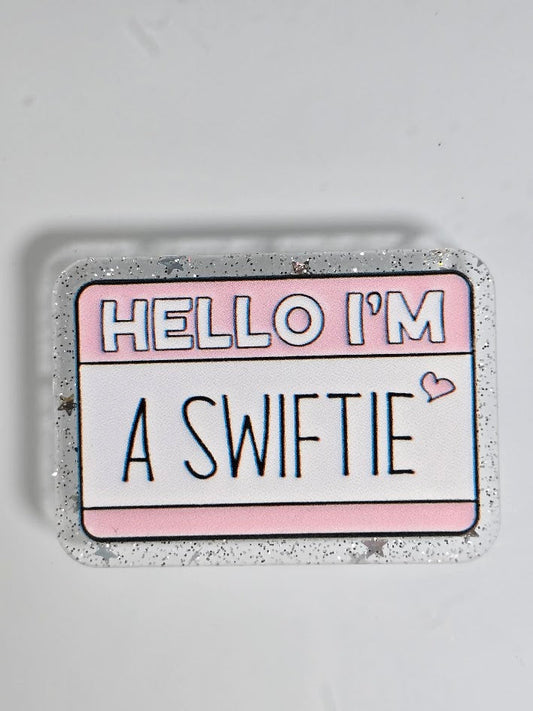 Bogg Bag Charms - Hello Im A Swiftie