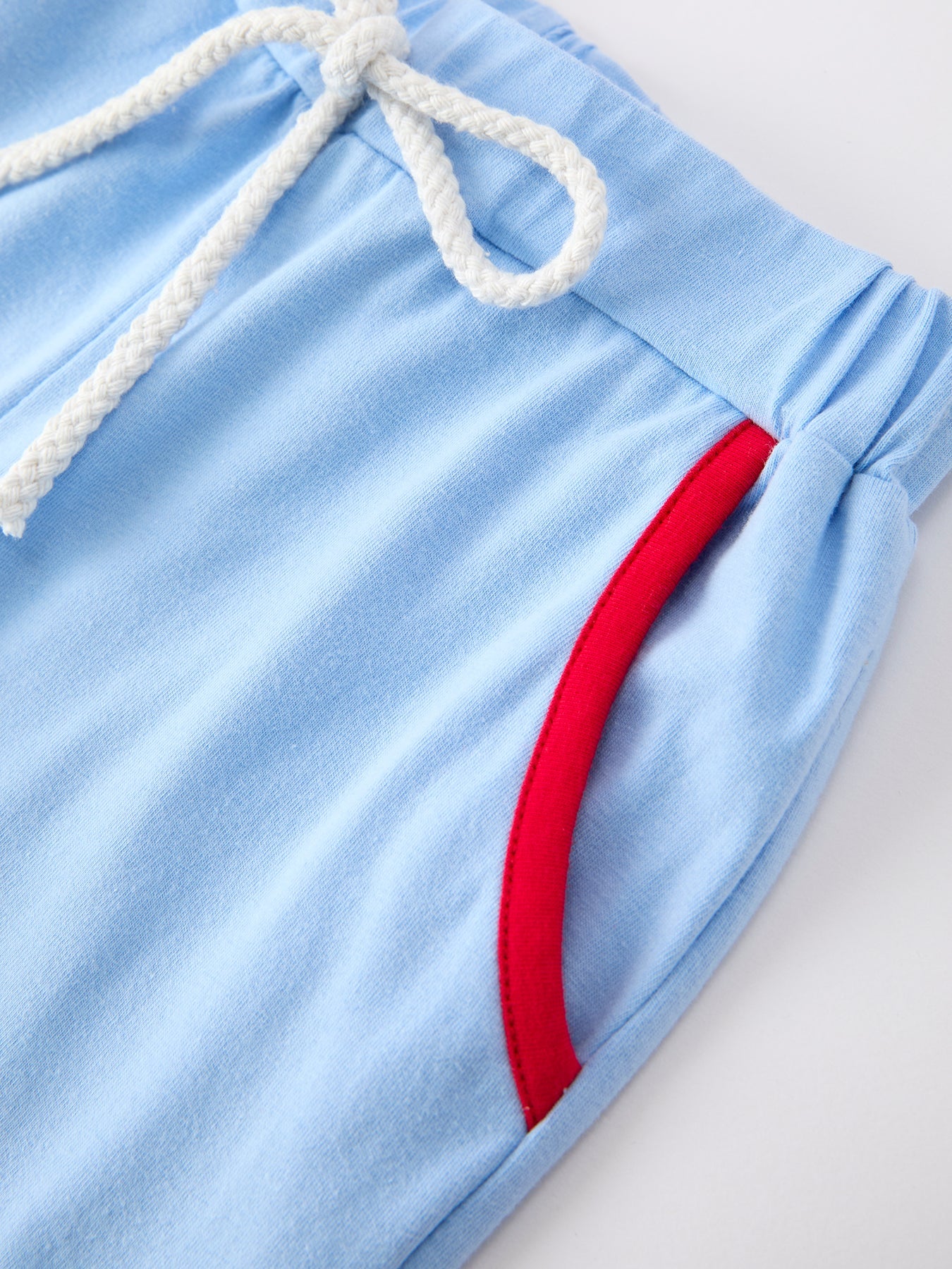 4th of July Flag Boys Set Short Sleeve Top Shorts