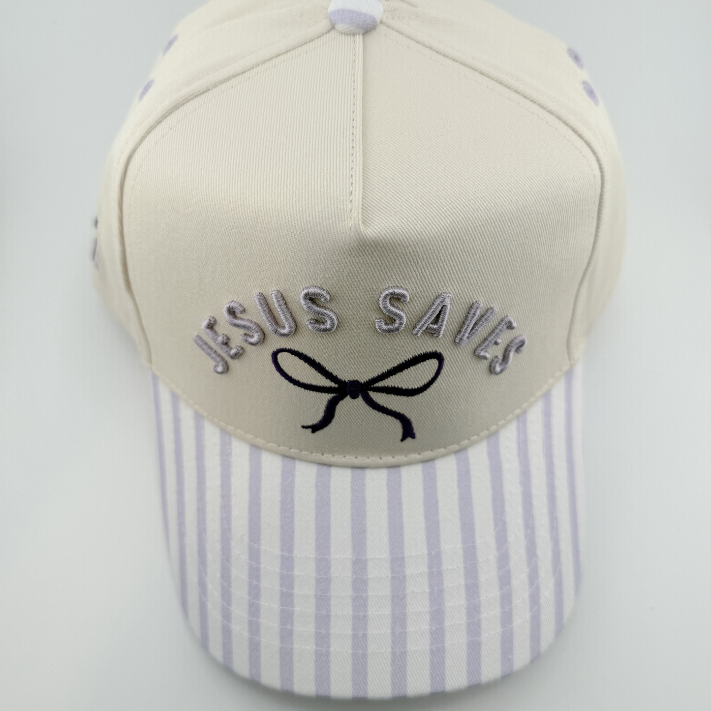TEELUX - Cotton Structured Hat  -  SNAP BACK - JESUS SAVES