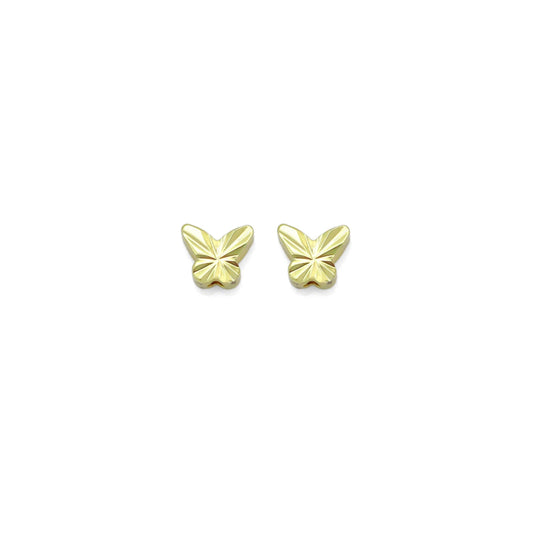 Gold 3D Butterfly Spacer Beads, Sku#LD643