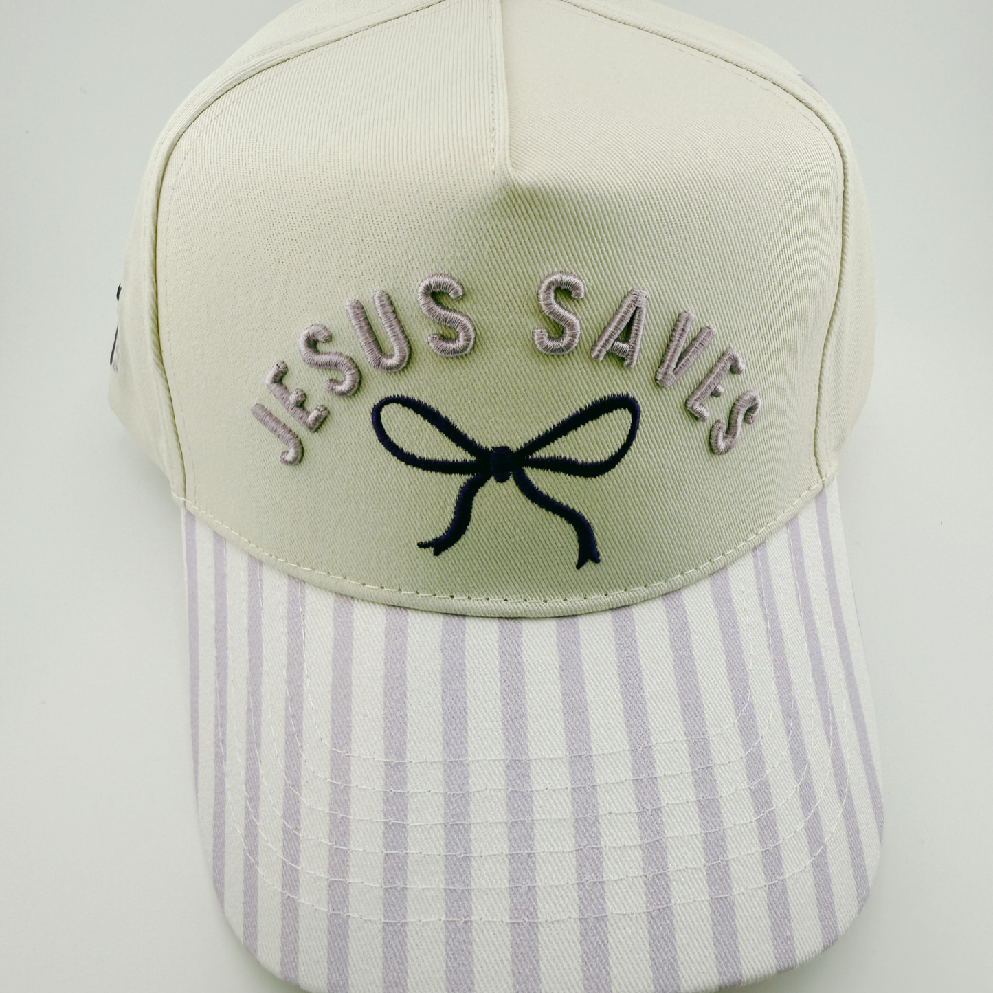 TEELUX - Cotton Structured Hat  -  SNAP BACK - JESUS SAVES