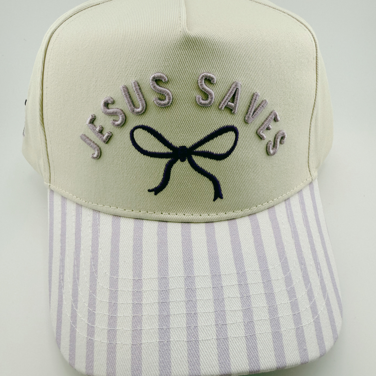 TEELUX - Cotton Structured Hat  -  SNAP BACK - JESUS SAVES