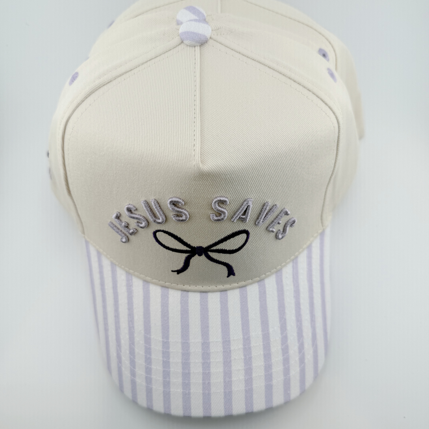 TEELUX - Cotton Structured Hat  -  SNAP BACK - JESUS SAVES