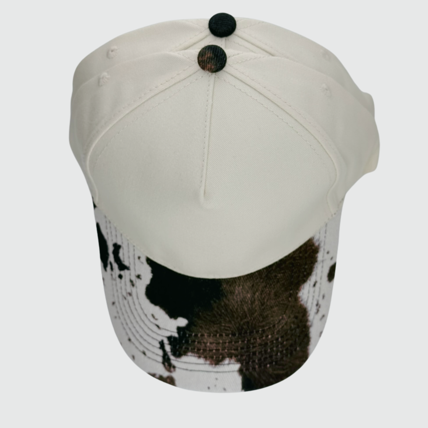 TEELUX - Cotton Structured Hat Blank -  COW PRINT