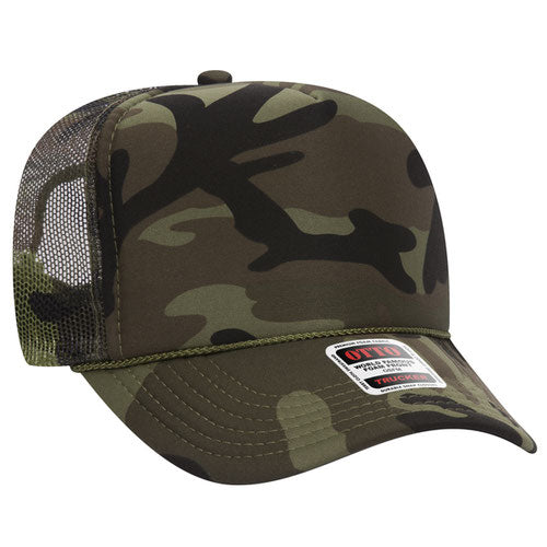 BLANK OTTO TRUCKER HAT -  Choose from available Colors (STYLE #: 39-165)