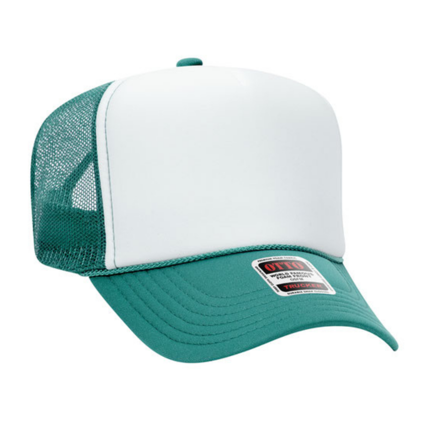 BLANK OTTO TRUCKER HAT -  Choose from available Colors (STYLE #: 39-165)