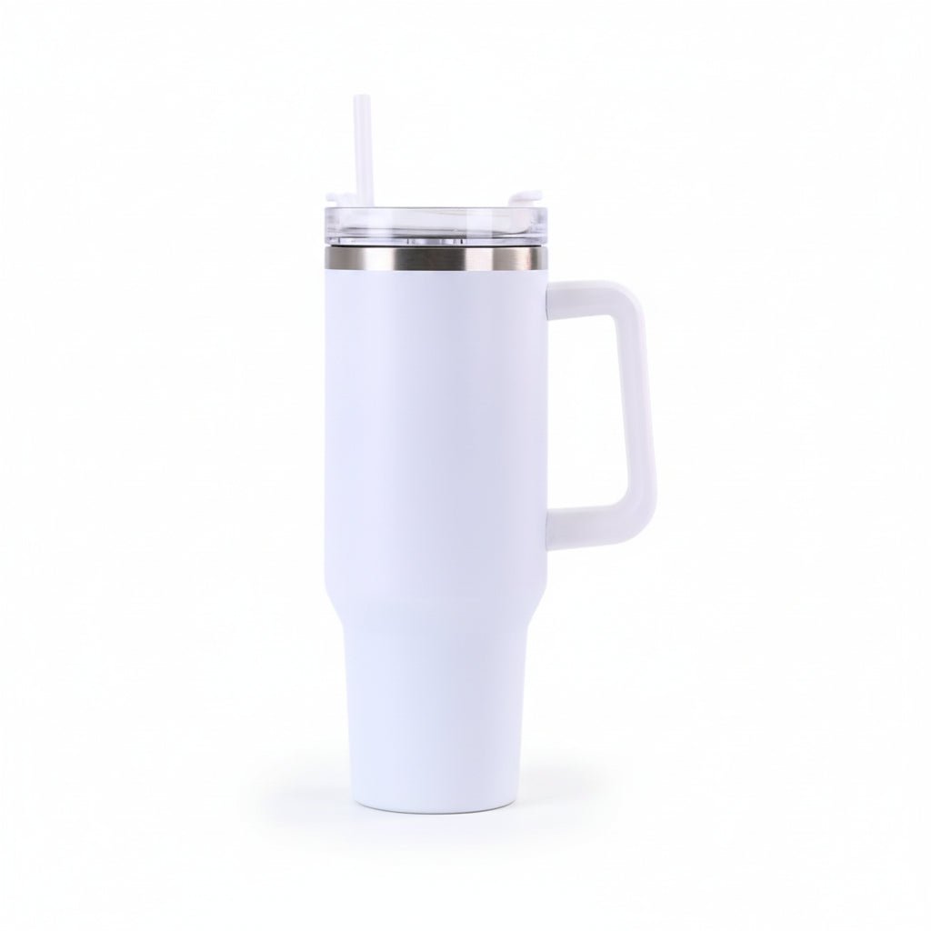 40 oz Tumbler with Leopard Print – Trendy and Insulated for Daily Use