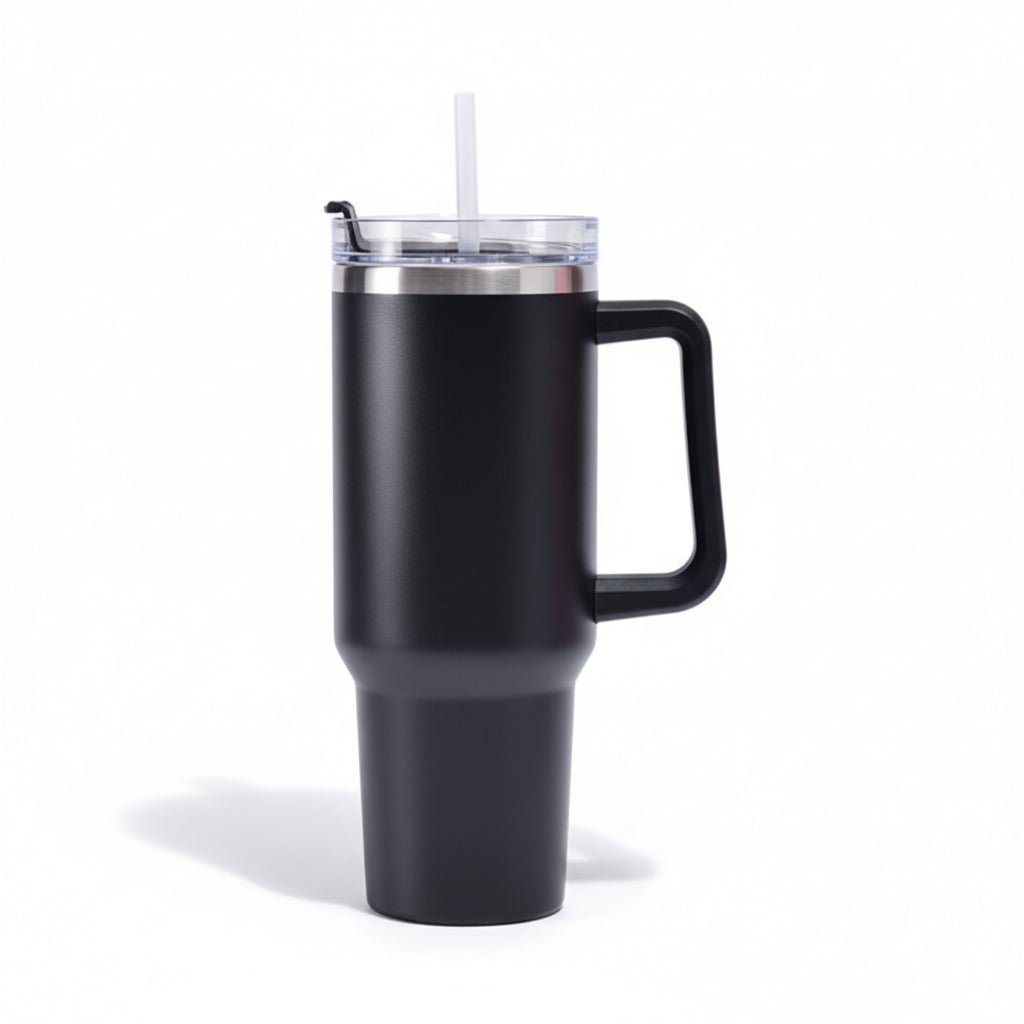 40 oz Tumbler with Leopard Print – Trendy and Insulated for Daily Use