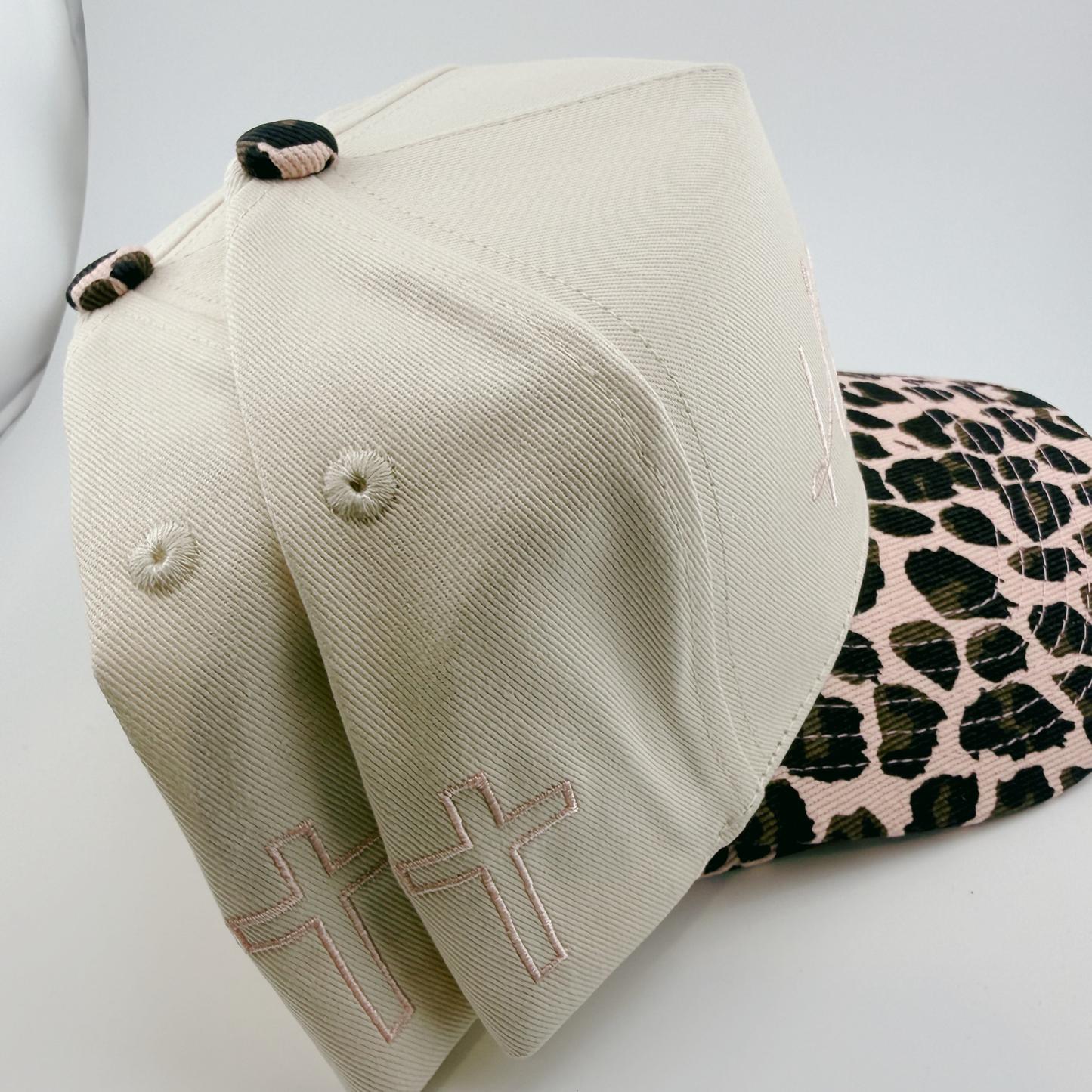 TEELUX - Cotton Structured Hat  -  SNAP BACK - MAKE HEAVEN CROWDED ( choice of color)