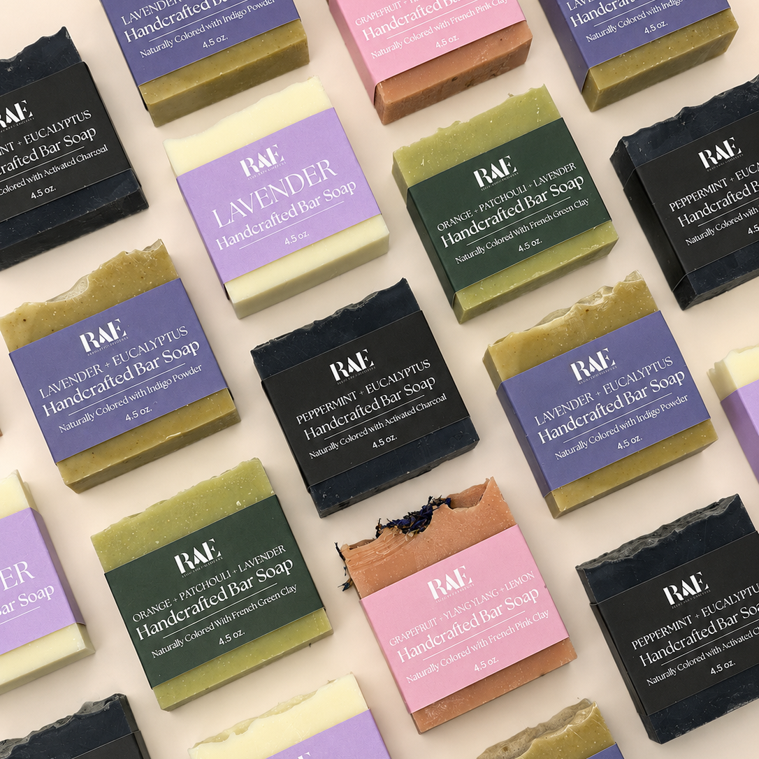 Handcrafted Bar Soap | Raw Natural Ingredients