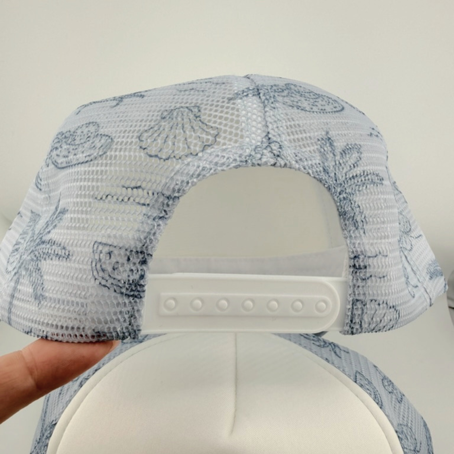 TEELUX - TRUCKER HAT BLANK - BLUE COASTAL