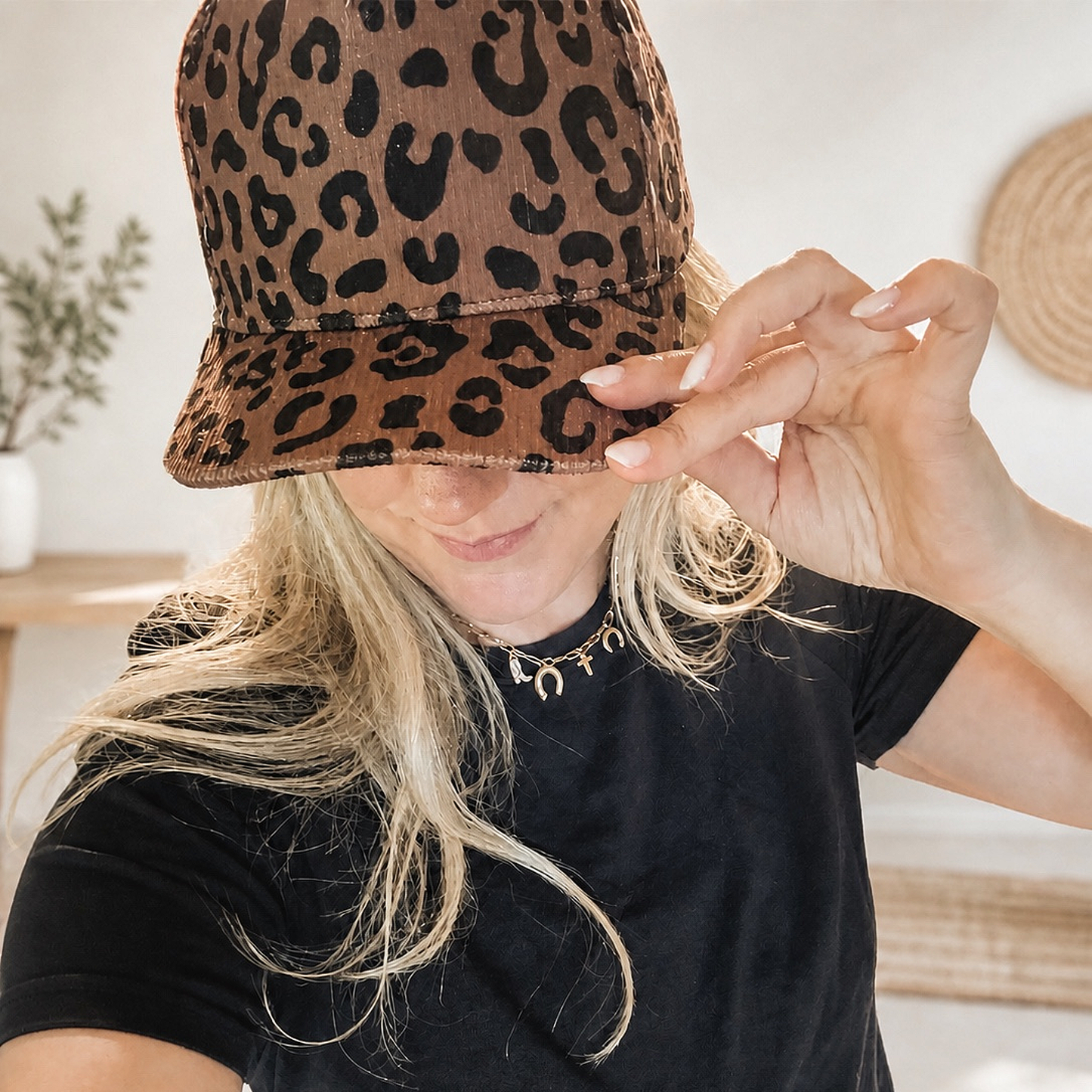 TEELUX - Wildside Distressed Corduroy Hat (BLANK HAT)