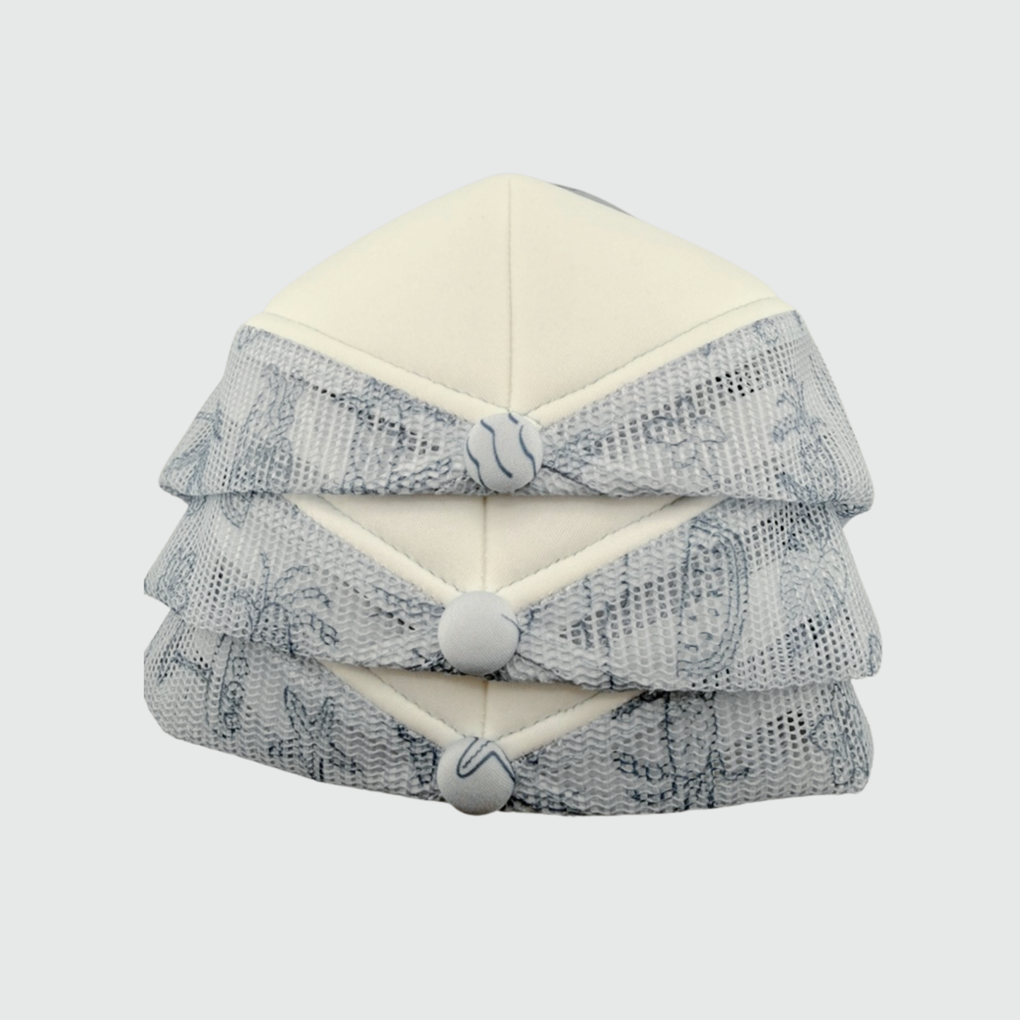 TEELUX - TRUCKER HAT BLANK - BLUE COASTAL