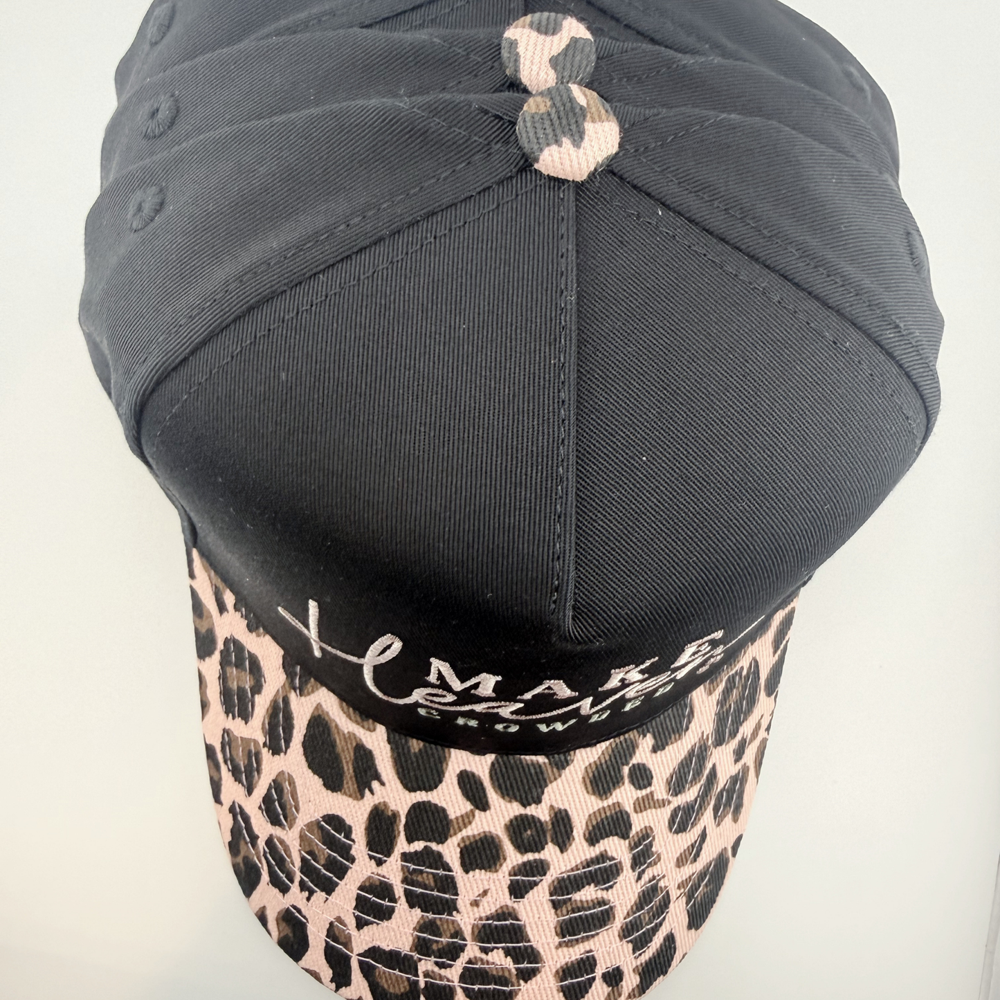 TEELUX - Cotton Structured Hat  -  SNAP BACK - MAKE HEAVEN CROWDED ( choice of color)