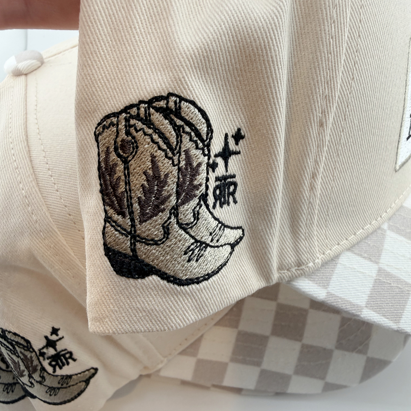 TEELUX - Cotton Structured Hat  -  SNAP BACK - COWGIRLS DO IT BETTER