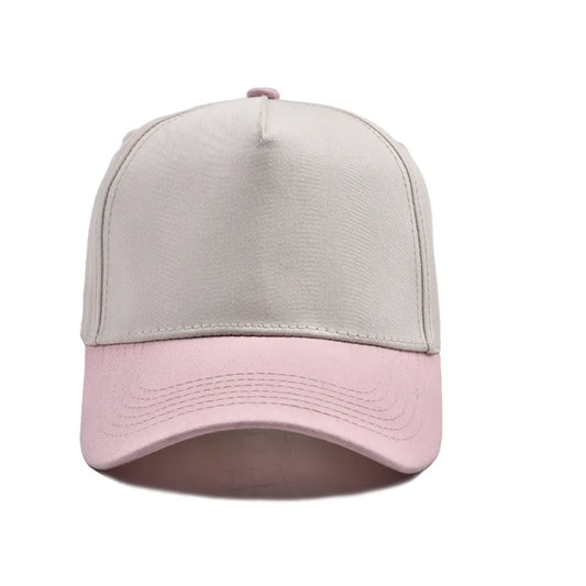 TEELUX - Cotton Structured Hat Blank -  Pink