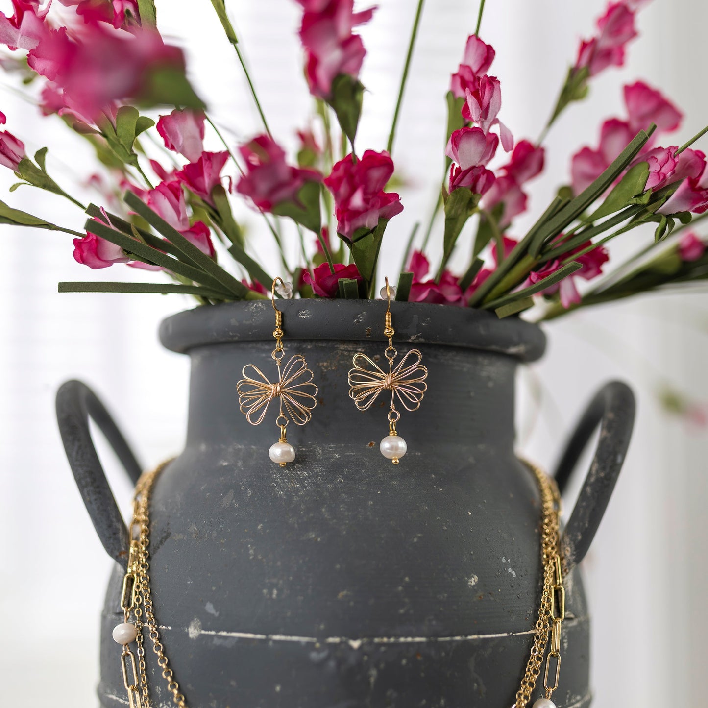 Coquette earrings