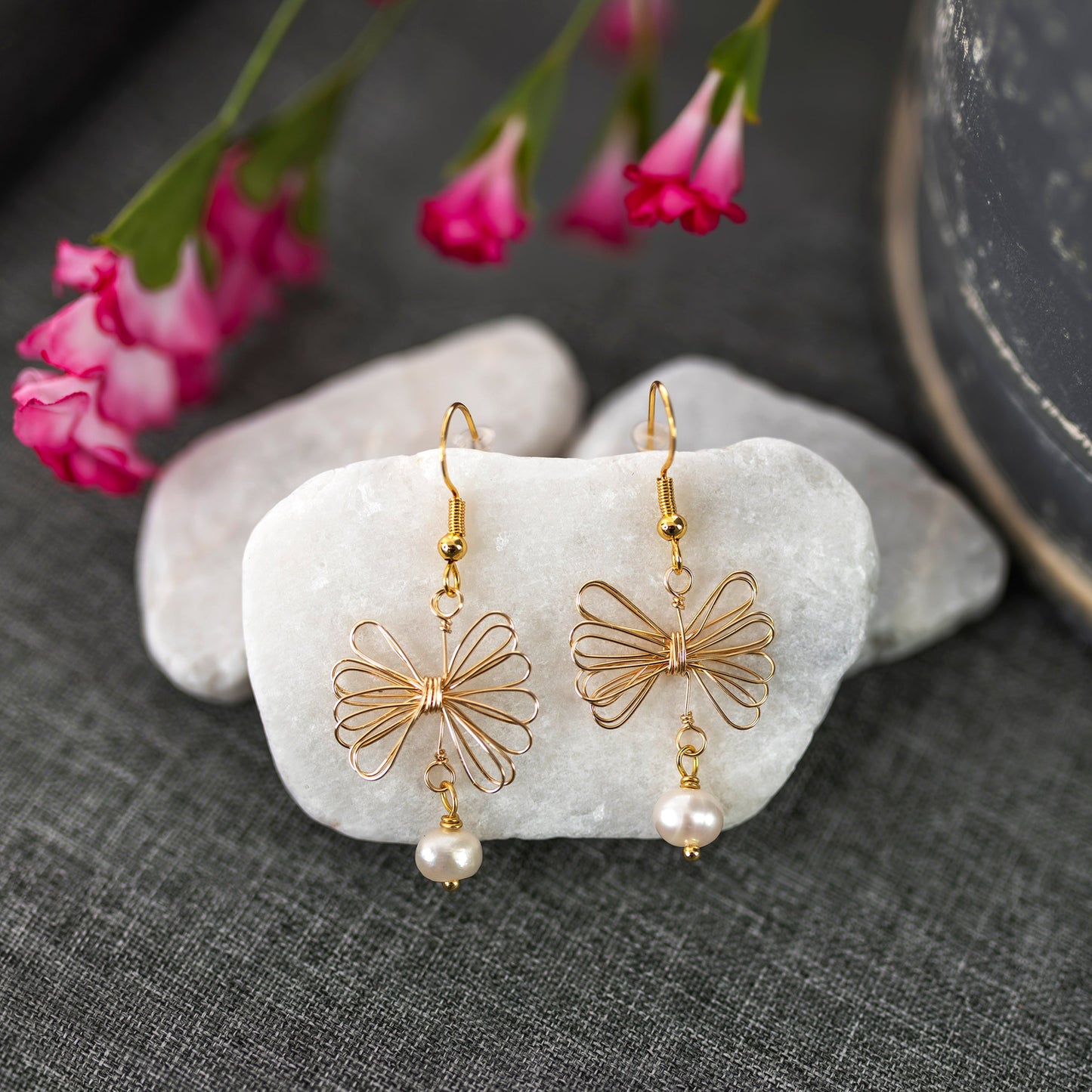 Coquette earrings