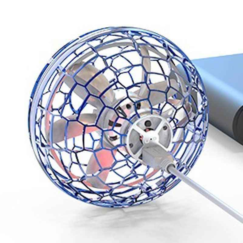 LED Flying Spinner Orb Ball Mini Drone Toy