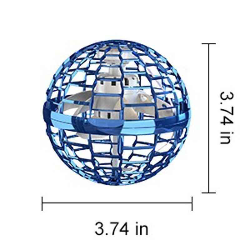 LED Flying Spinner Orb Ball Mini Drone Toy