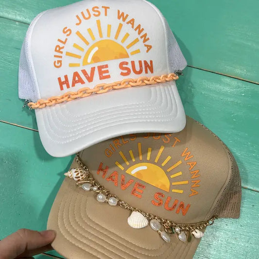 Girls Just Wanna Have Sun Trucker