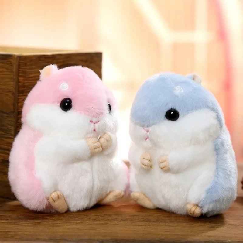Fluffy Hamster Keychain Charm – Perfect for Bags & Gifts