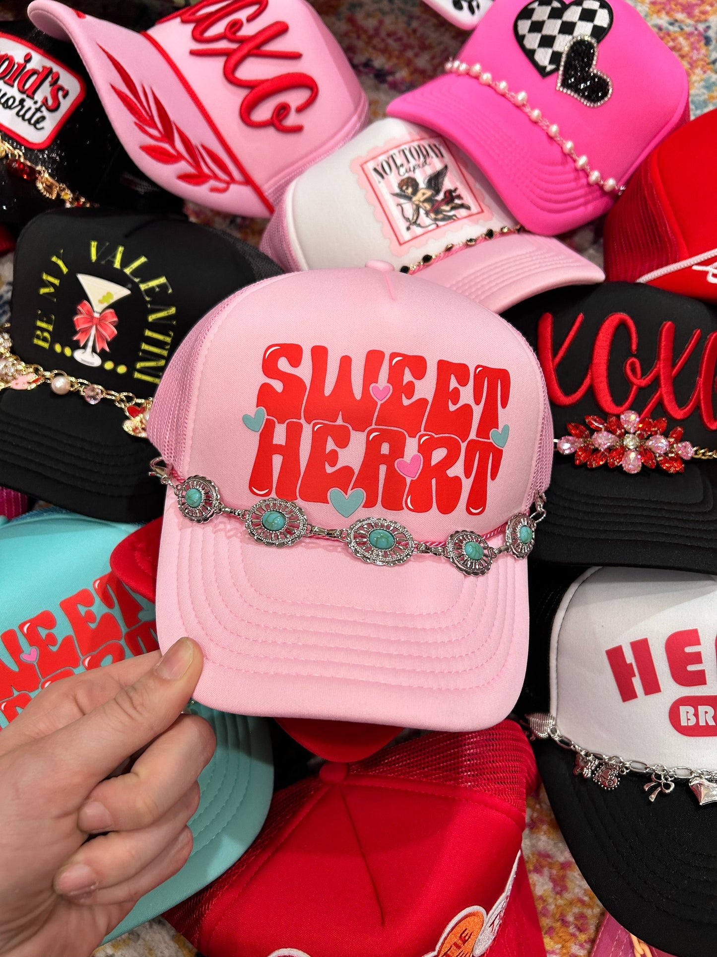 Sweet Heart Captain Hat