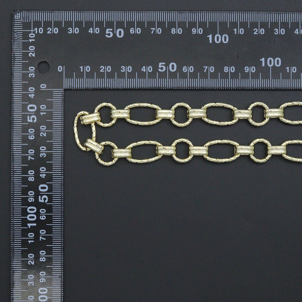 Wholesale Chunky Round oval Link chain by Yard, sku#LX915
