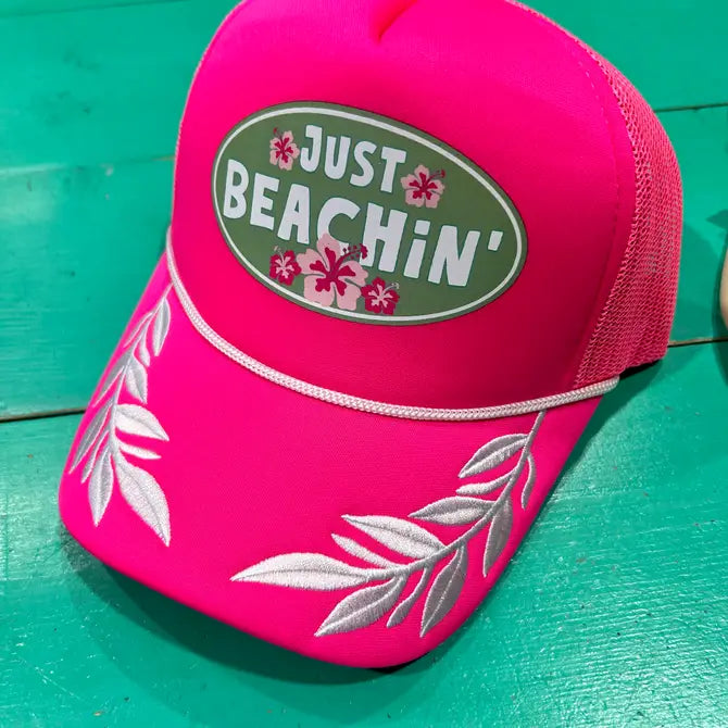 Just Beachin' Trucker Hat