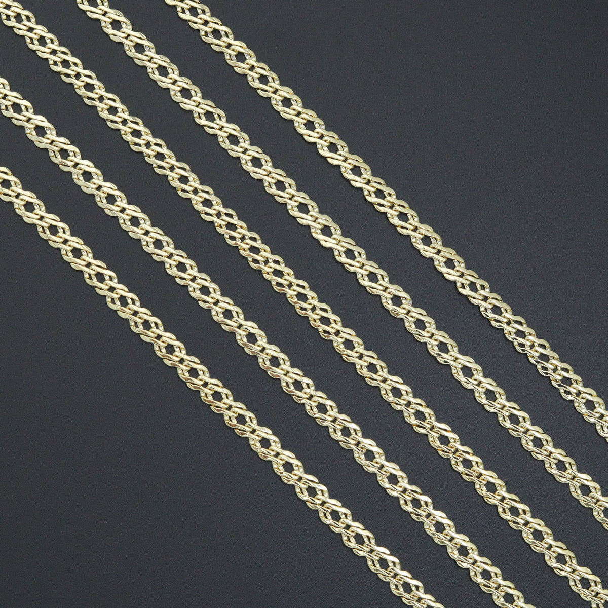 Wholesale Flat Flower Chain by Yard, sku#LX911