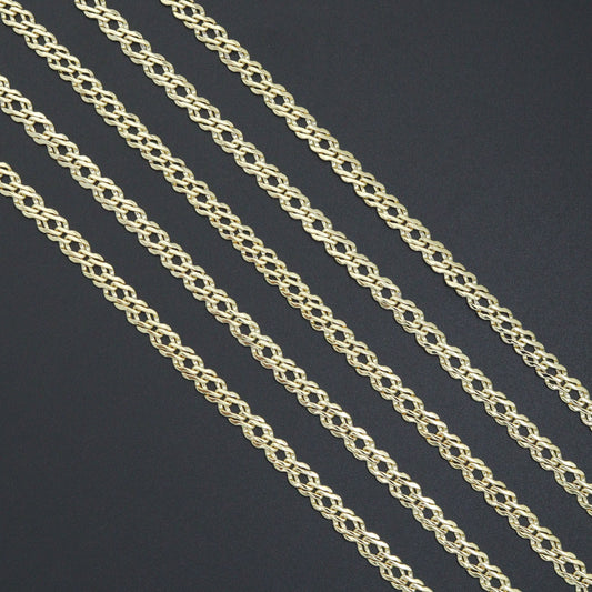 Wholesale Flat Flower Chain by Yard, sku#LX911