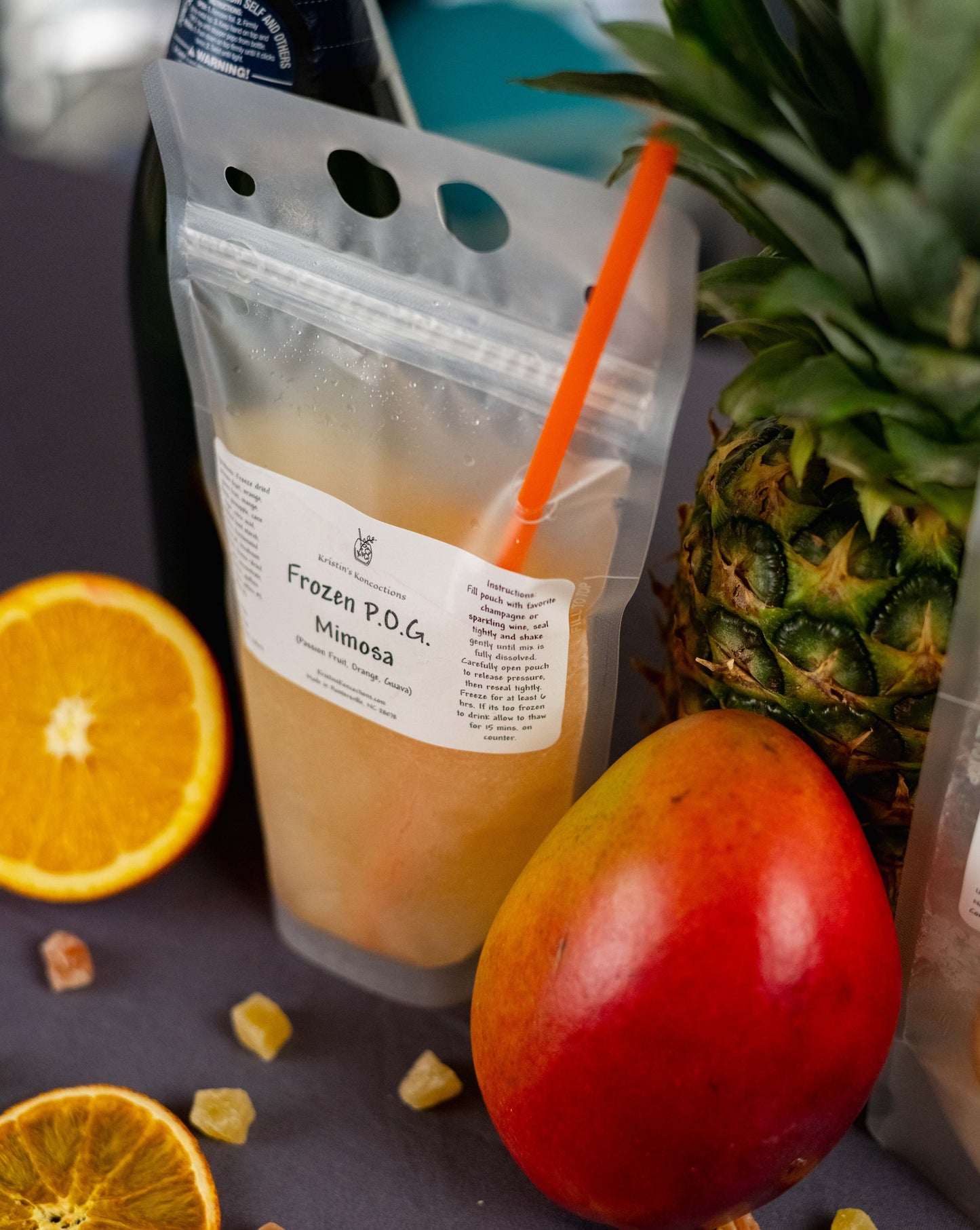 Frozen Mimosa Slushie Pouches