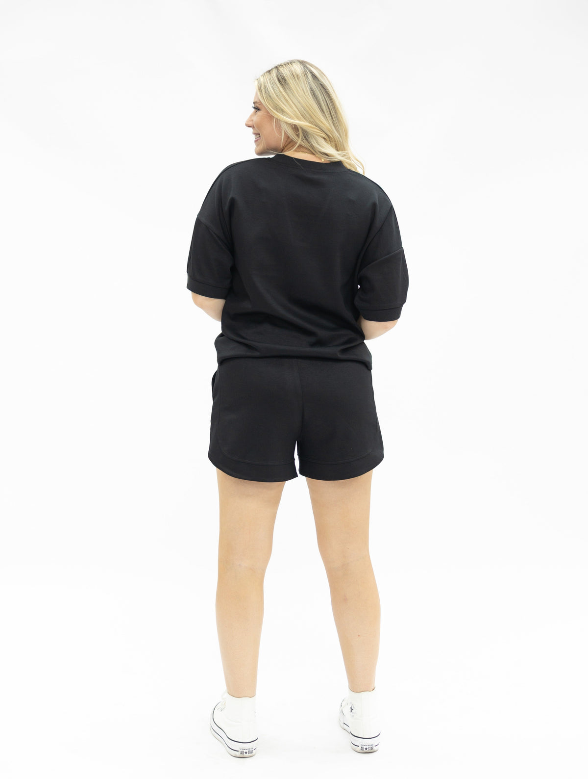 Butter Soft Shorts, Black