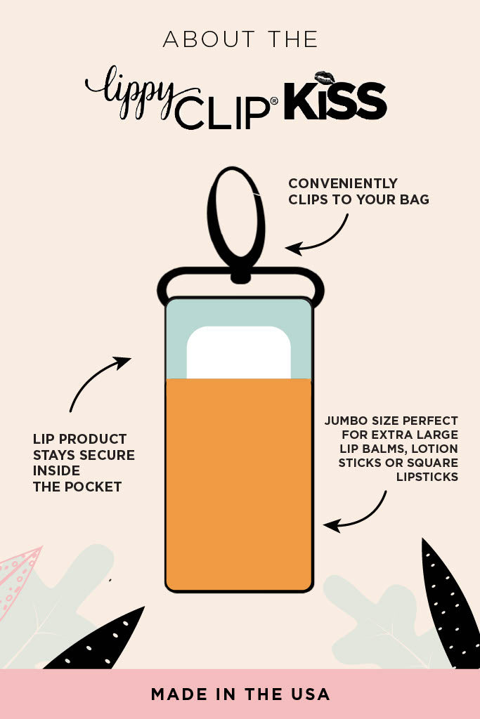 Sunflowers LippyClipKISS for larger lip balms, essential oil rollers, and more