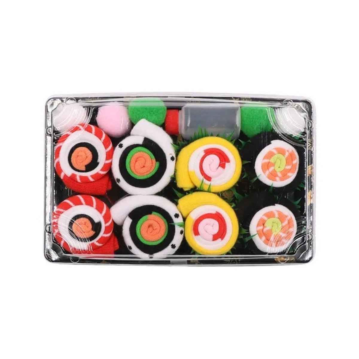 Sushi Socks Gift Set – 4 Pairs of Funny Novelty Socks in Box