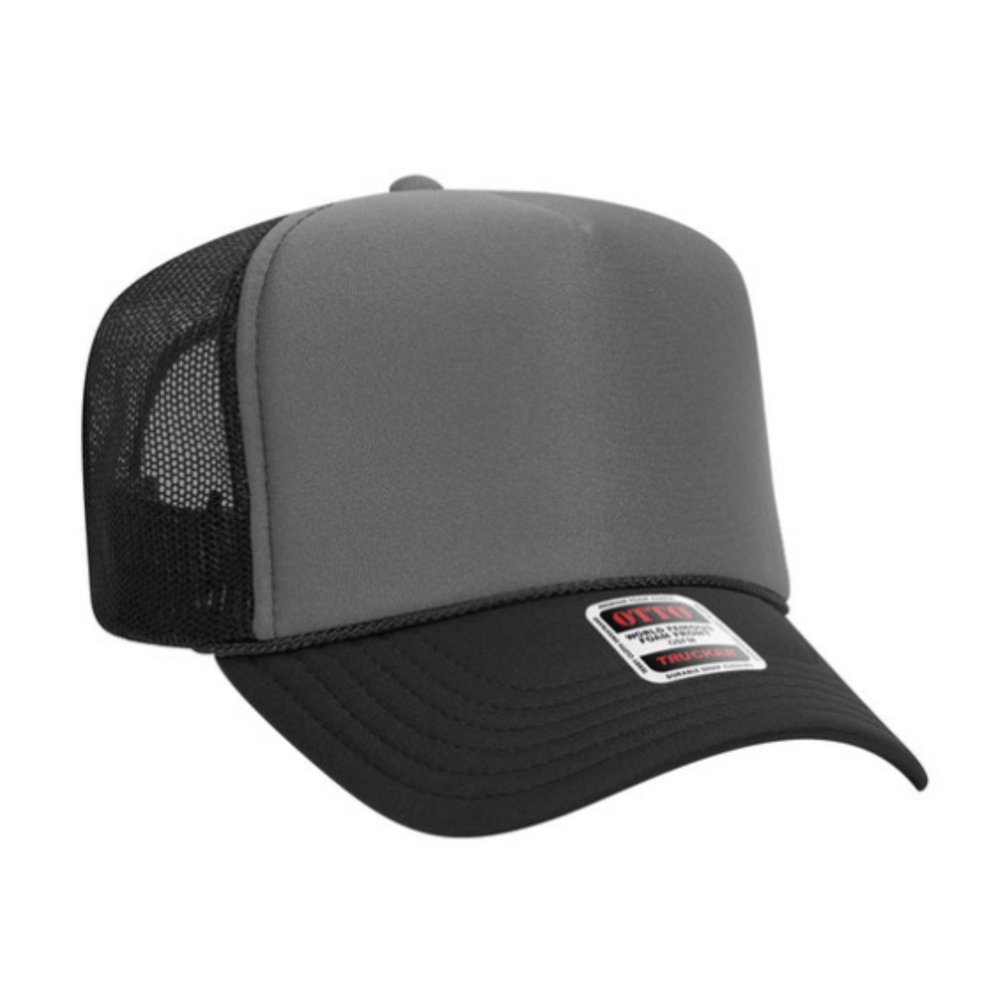 BLANK OTTO TRUCKER HAT -  Choose from available Colors (STYLE #: 39-165)